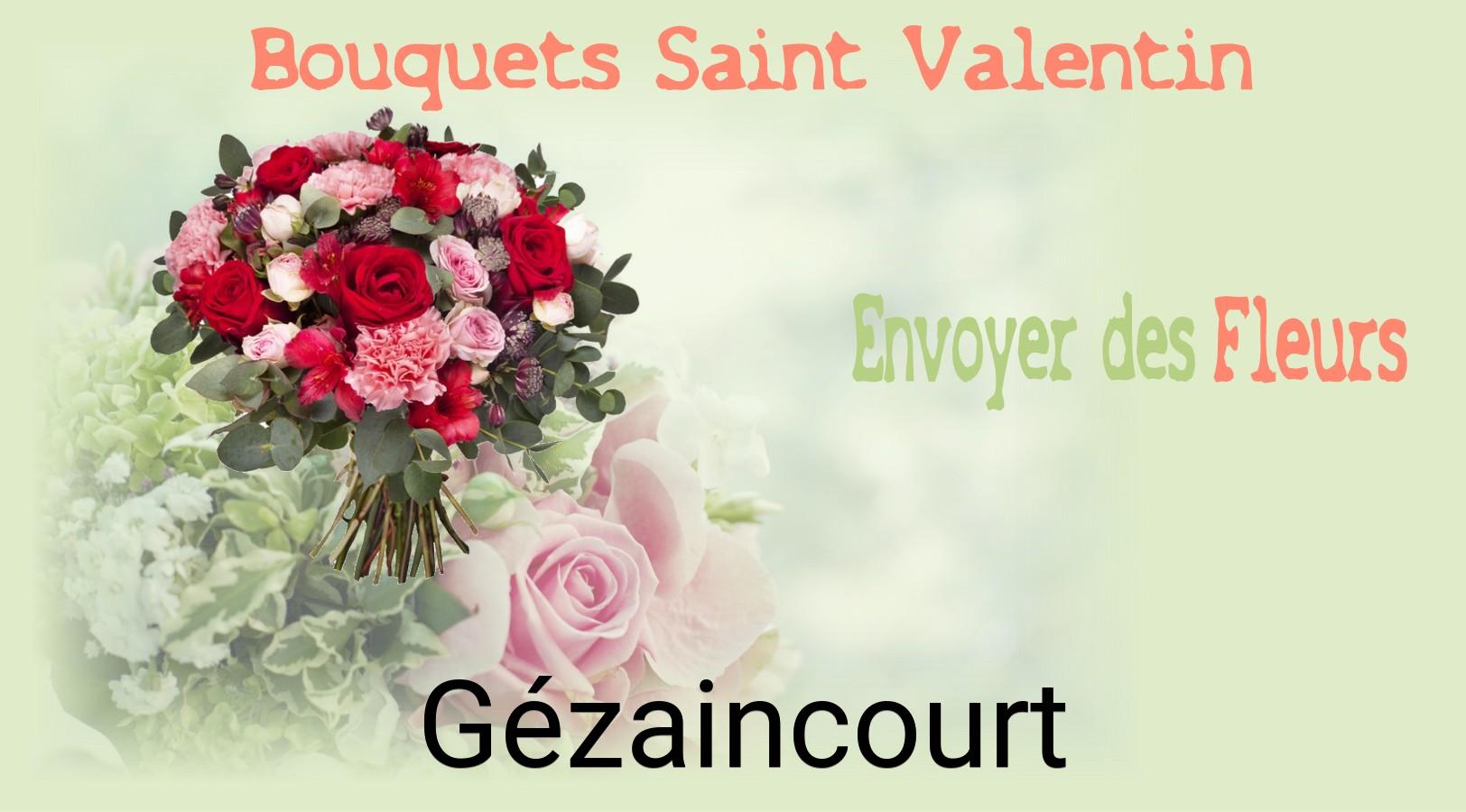 Roses de Saint-Valentin livrées à Gézaincourt